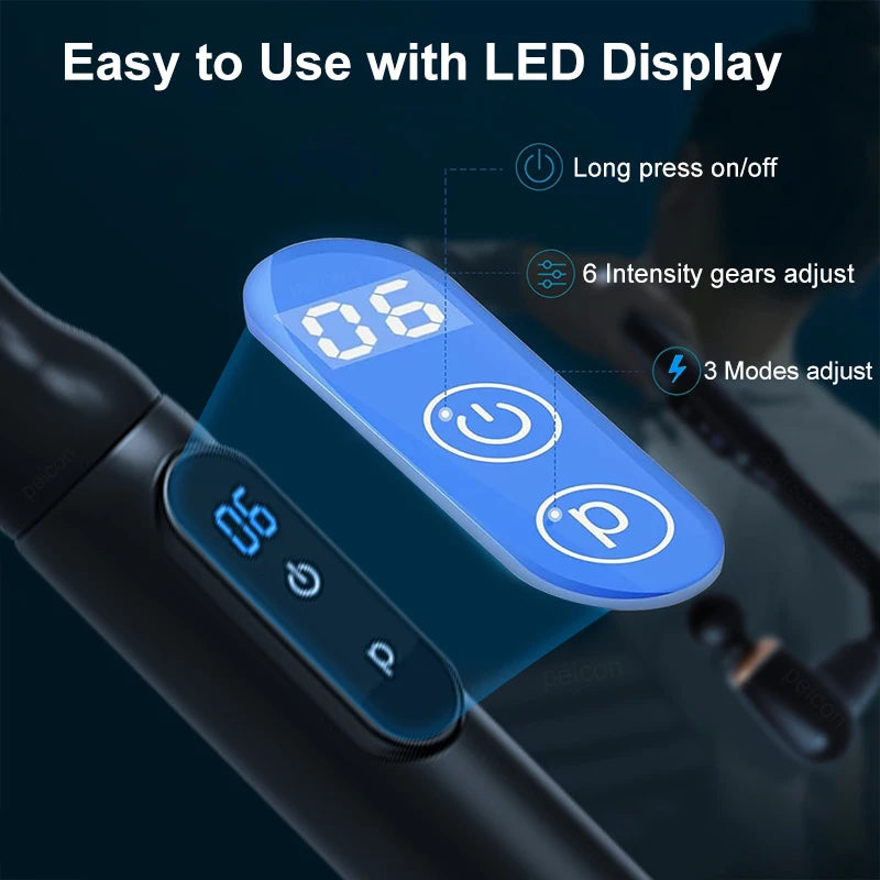 Portable Deep Tissue Massage Gun for Muscle Relief - Smarsty