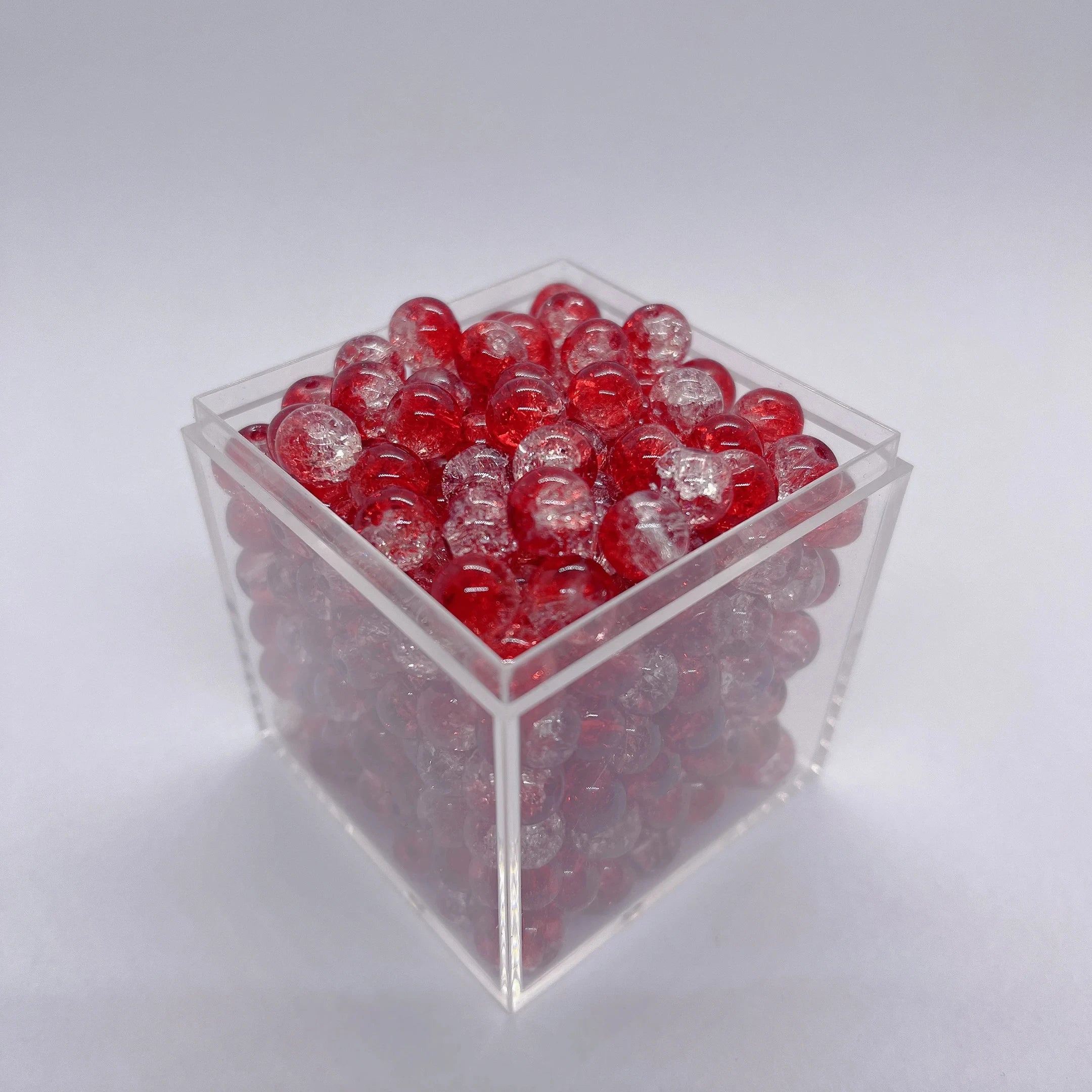 8mm Multicolor Glass Beads for Handmade Jewelry - Smarsty