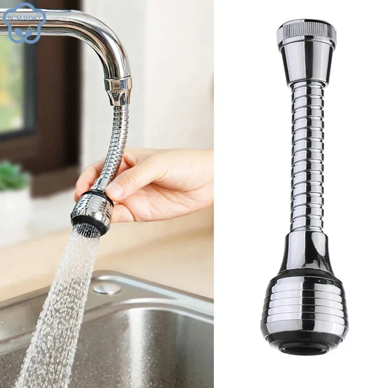 Kitchen Gadgets 2 Modes 360 Rotatable Bubbler High Pressure Faucet Extender Water Saving Bathroom Kitchen Accessories Supplies by Smarsty