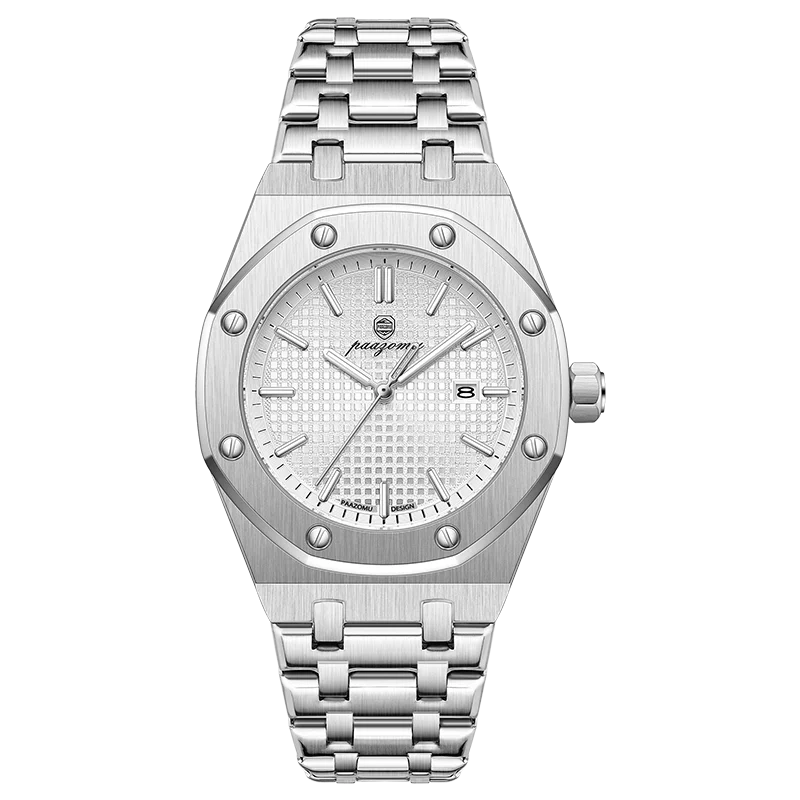 Luxury Waterproof Quartz Watch with Luminous Date Feature - Smarsty