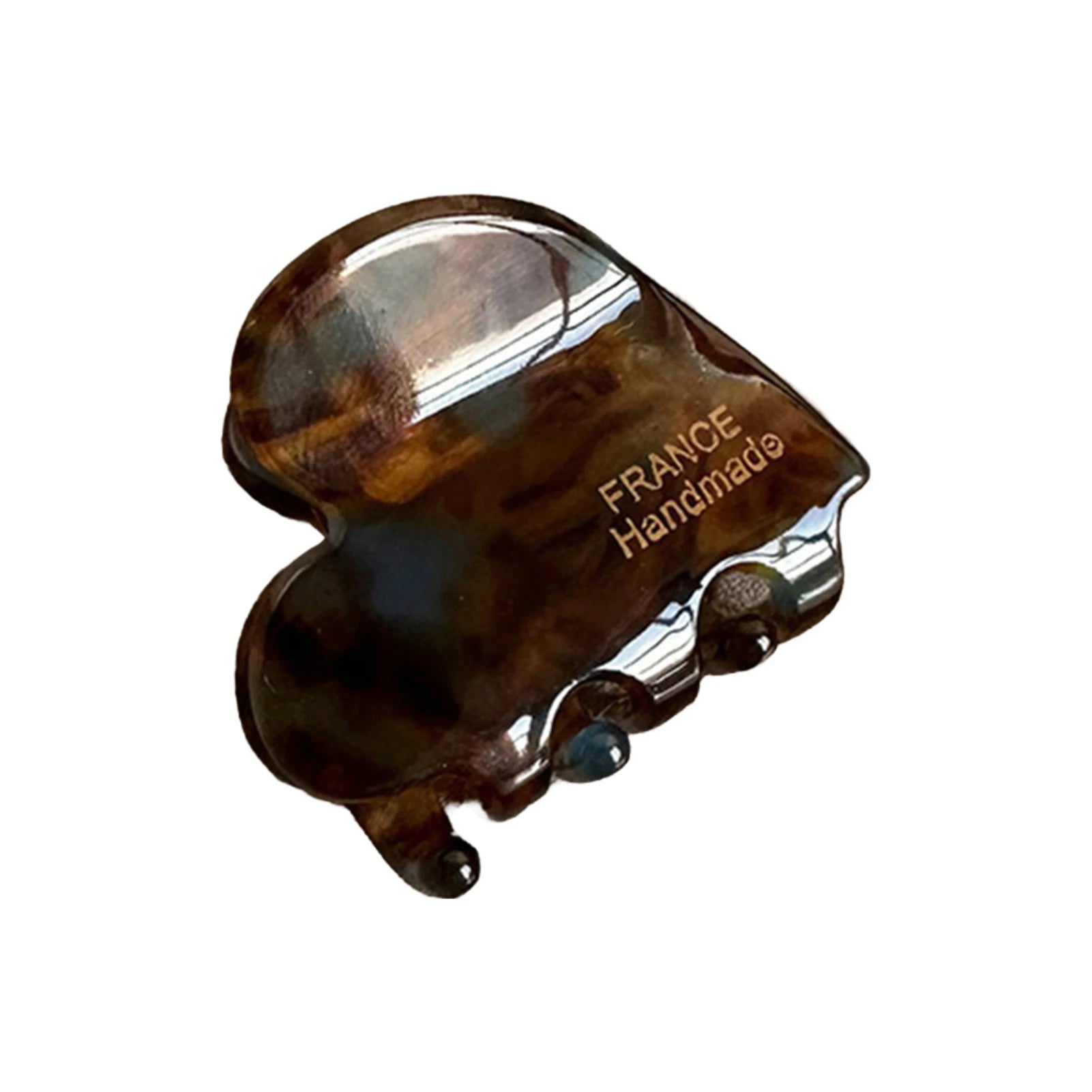 Heart Shaped Hair Claw Clip Secure Elegant Grip For Women - Smarsty