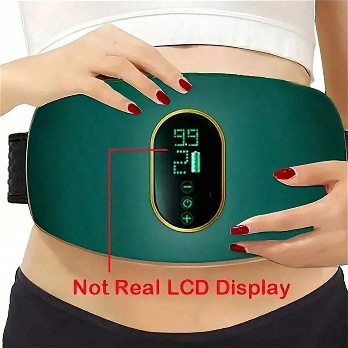 USB Rechargeable Abdominal Massager with 3 Modes - Smarsty