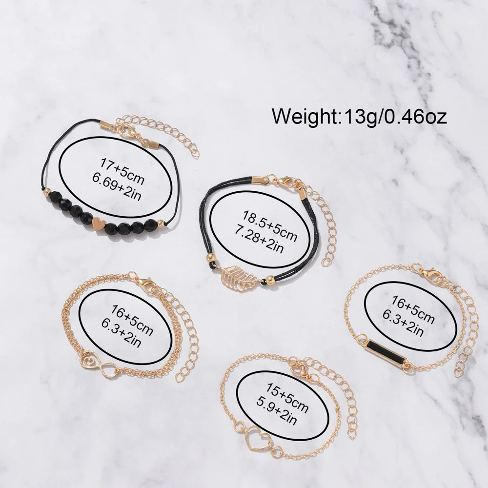 Luxury Leather Watch Set for Women with Elegant Design - Smarsty