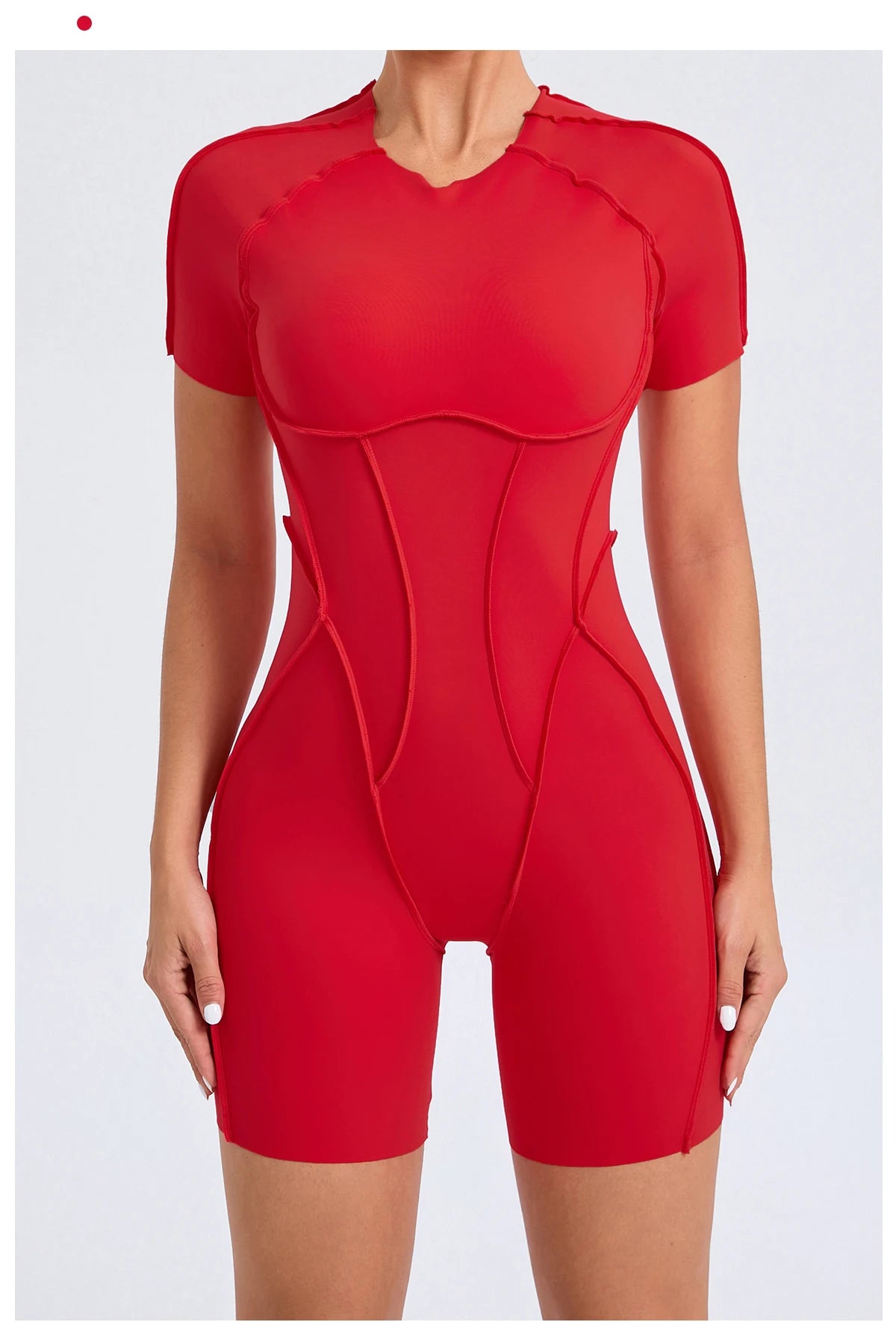 Short Jumpsuit Gym Clothes For Women Sportswear Fitness Overalls Backless Scrunch Booty Yoga Suit Sports Set Outfit - Smarsty