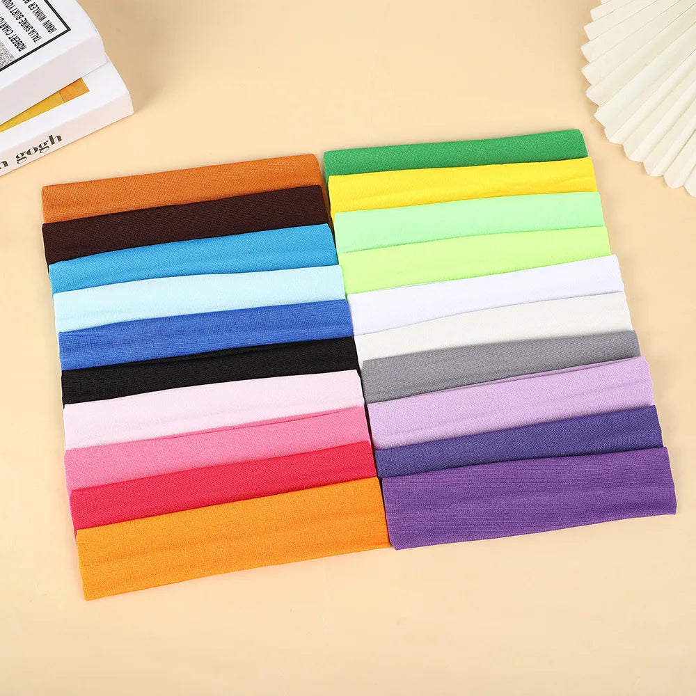Elastic Hair Bands For Women Non Slip Sports Headbands - Smarsty