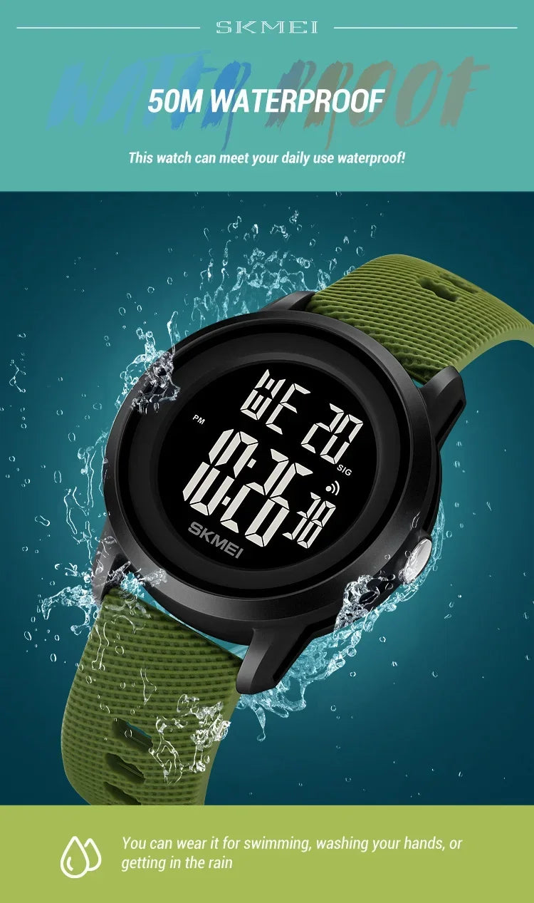 SKMEI 2218 Waterproof Digital Sport Watch for Men - Smarsty