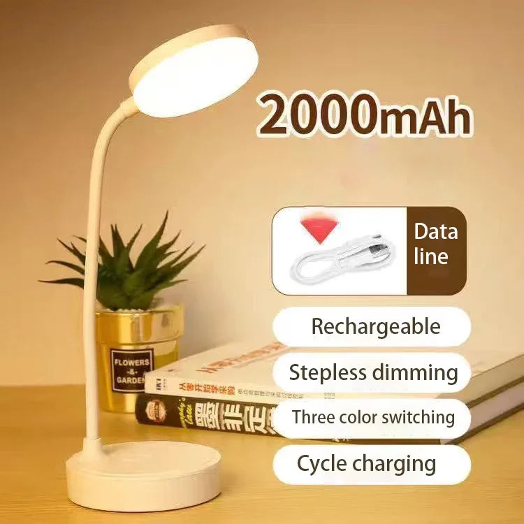 Portable LED Desk Lamp with Eye Protection Dimming - Smarsty