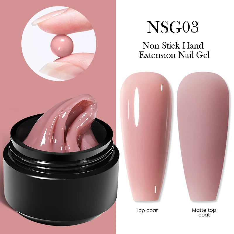 Born Pretty Clear Non Stick Nail Extension Gel - Smarsty