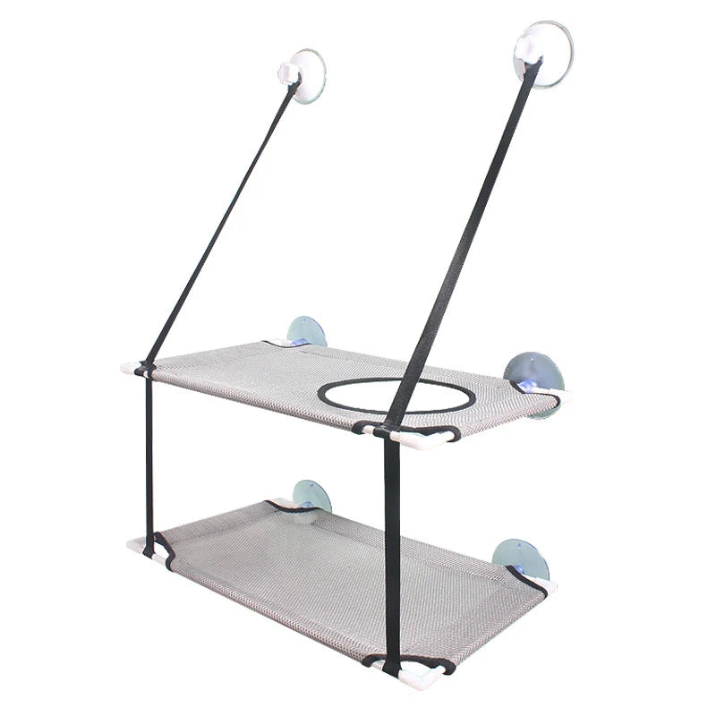 Cat Hammock Window Bed for Sunny Relaxation - Smarsty