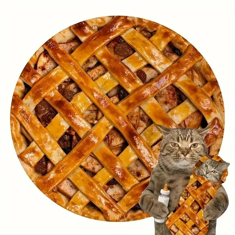 Funny Round Burrito Throw Blanket for Adults - Smarsty