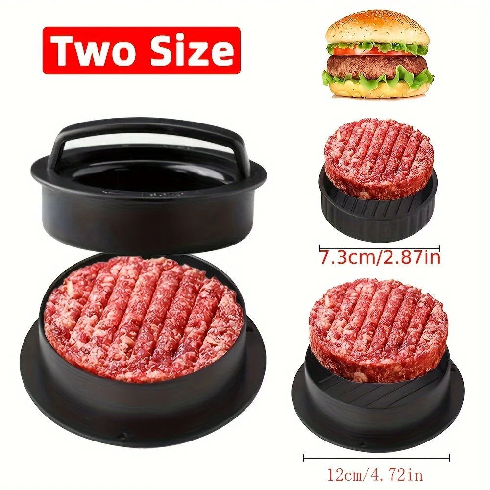 1 Set, Suitable for RV Kitchen, Non-stick Hamburger Machine, Meat Pie Machine Mold, Suitable for Meat Milk Cheese Vegetables - Smarsty