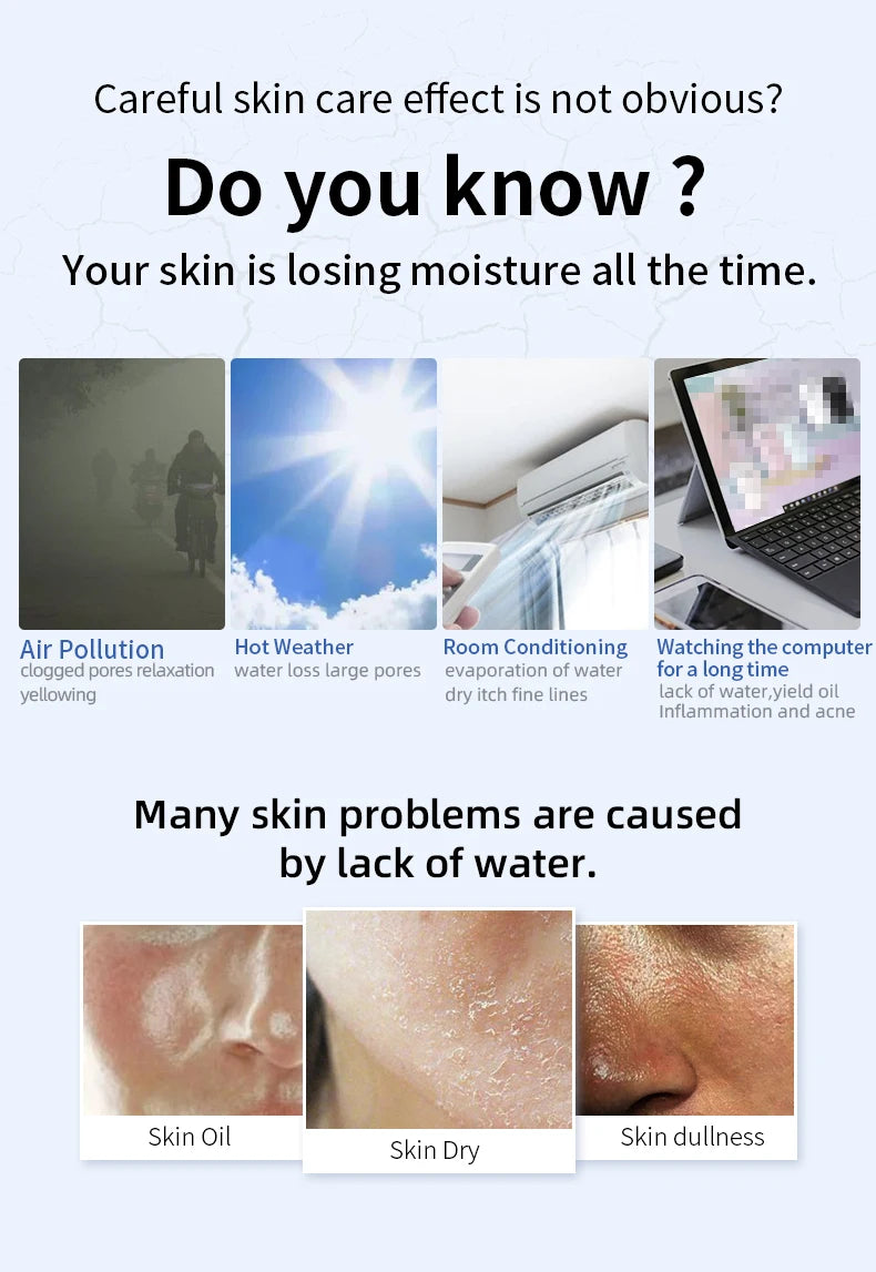 Portable Rechargeable Mini Facial Steamer for Hydration - Smarsty