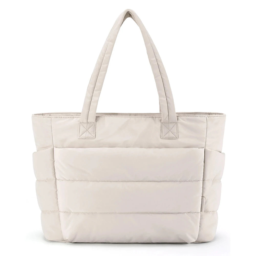 Large Capacity Women Tote Bag Lightweight Fluffy Travel - Smarsty