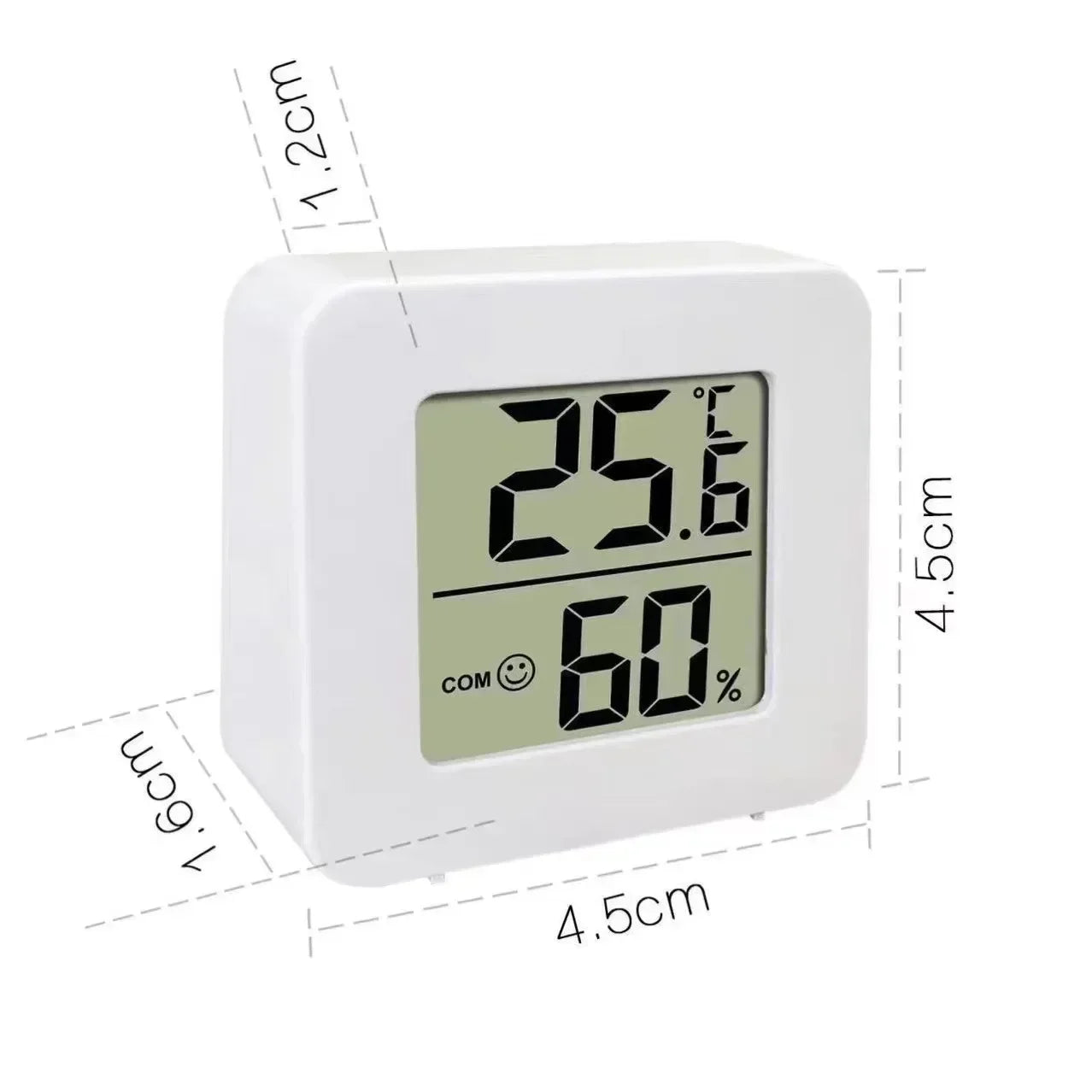 1/2/3/4/6PCS Mini LCD Digital Thermometer Hygrometer Indoor Room Temperature Humidity Meter Sensor Gauge Weather Station Set