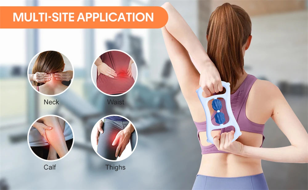 Portable Round Massager Roller for Targeted Cellulite Relief - Smarsty