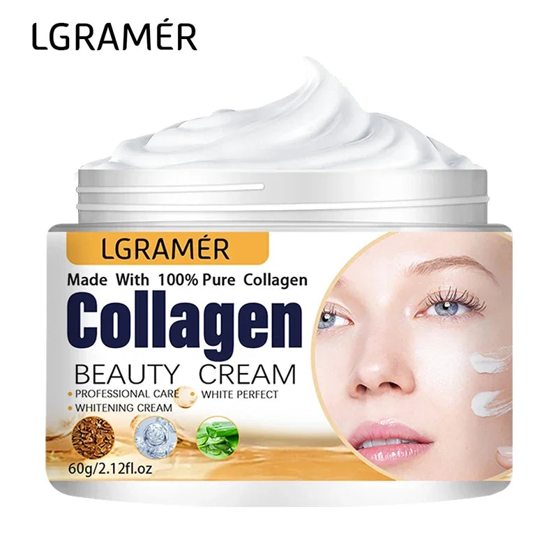 Anti Wrinkle Cream Eye Cream Face Moisturizer Anti Aging Face Lifting Nourishing Repair Collagen Boost Cream Korean Essence - Smarsty