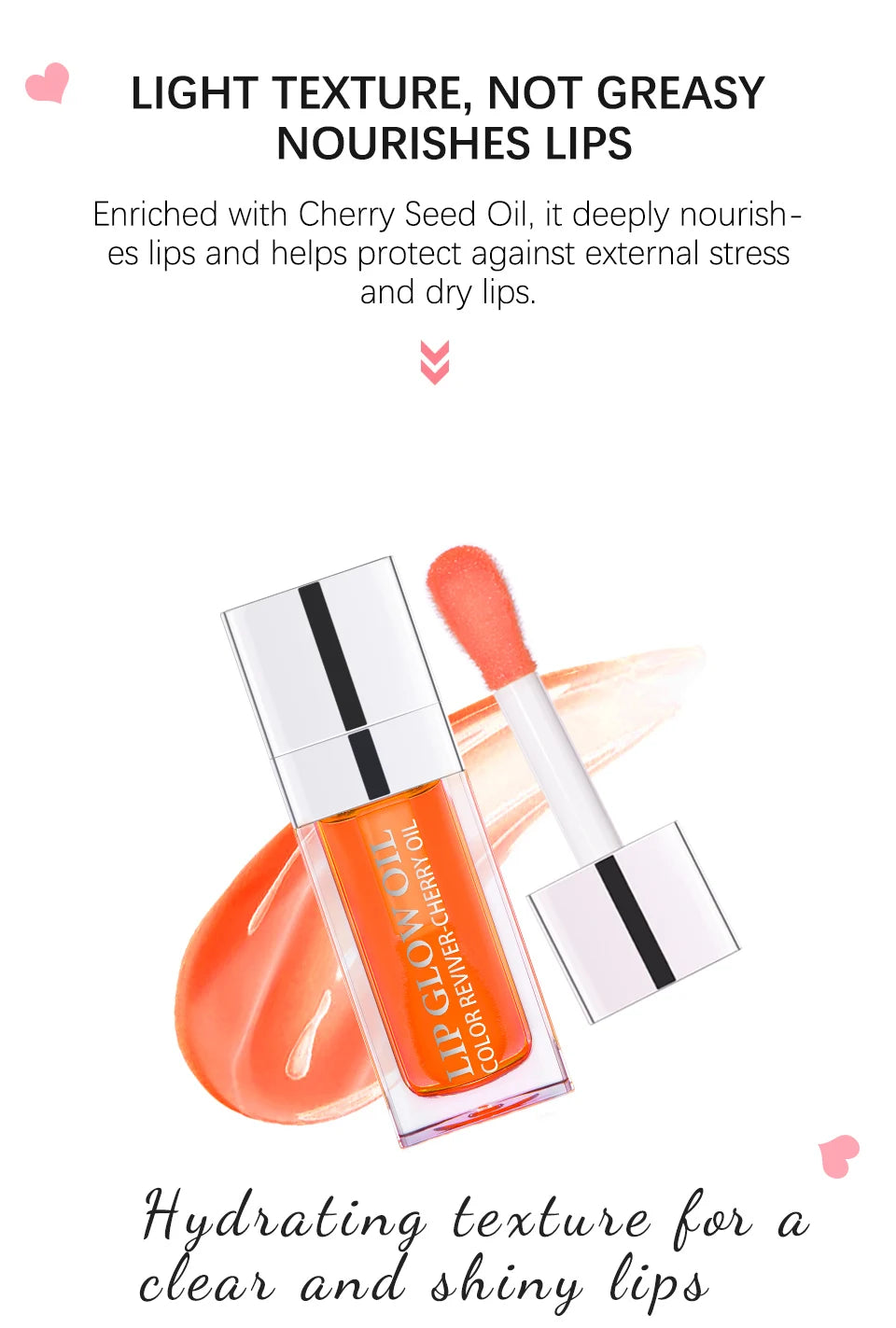 Moisturizing Lip Balm Oil for Plumping Lips - Smarsty