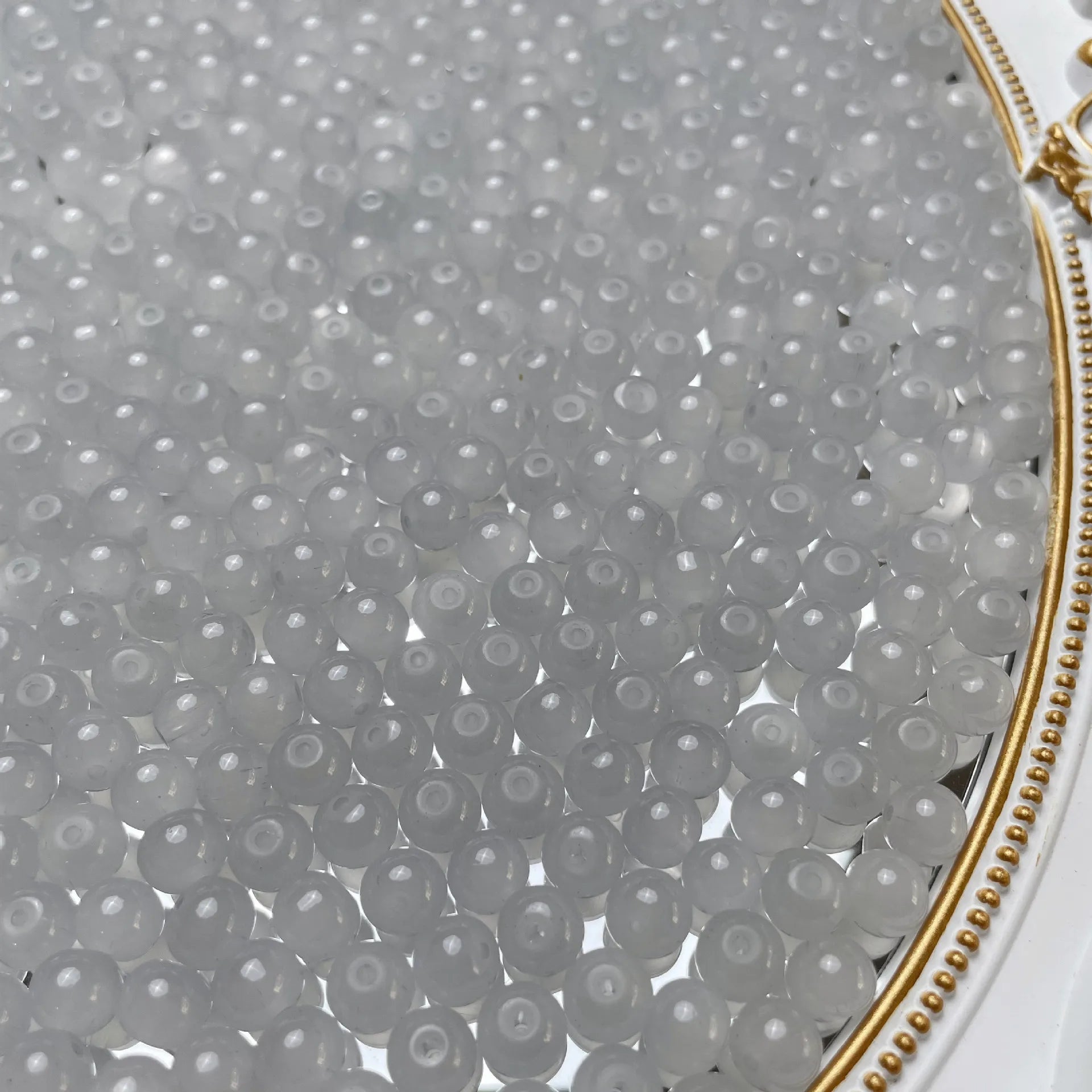 8mm Multicolor Glass Beads for Handmade Jewelry - Smarsty