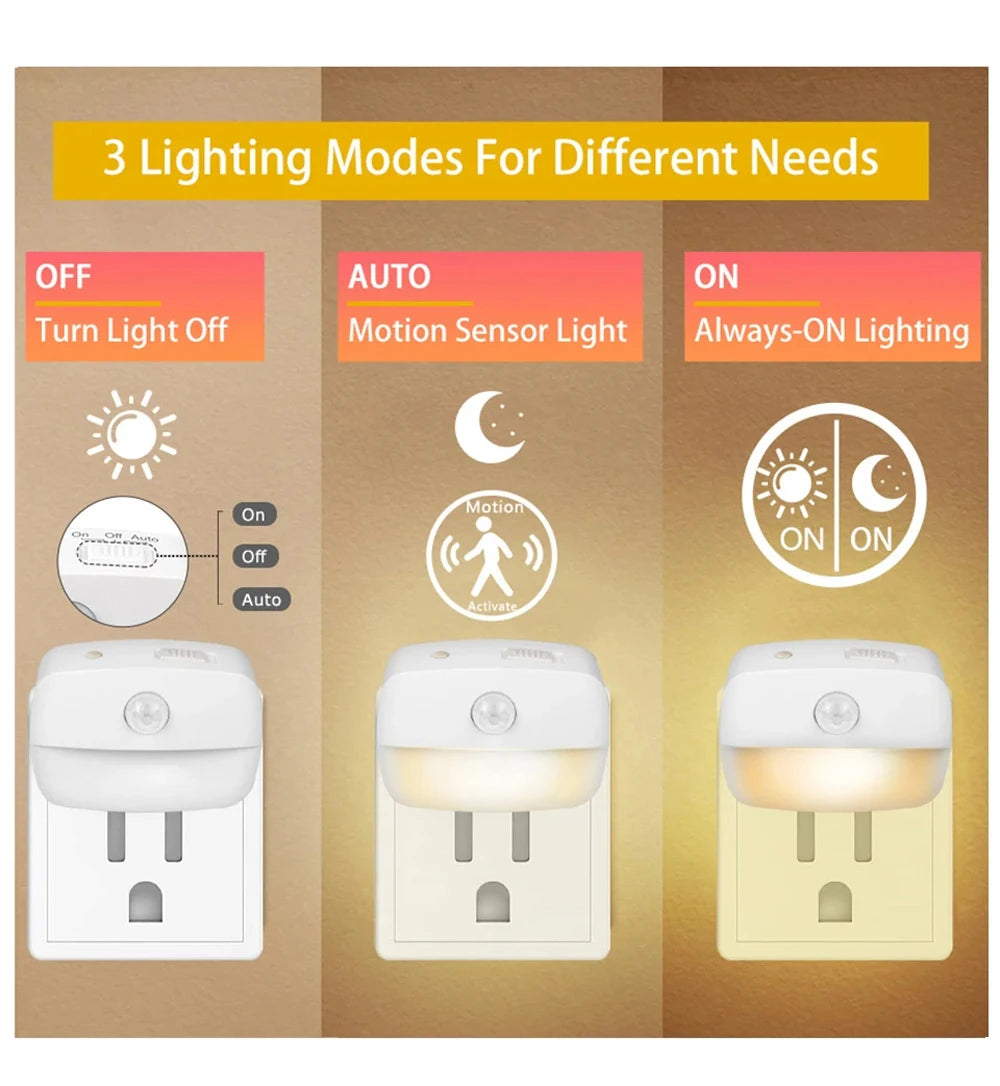 Smart Motion Sensor LED Night Light for Home Use - Smarsty