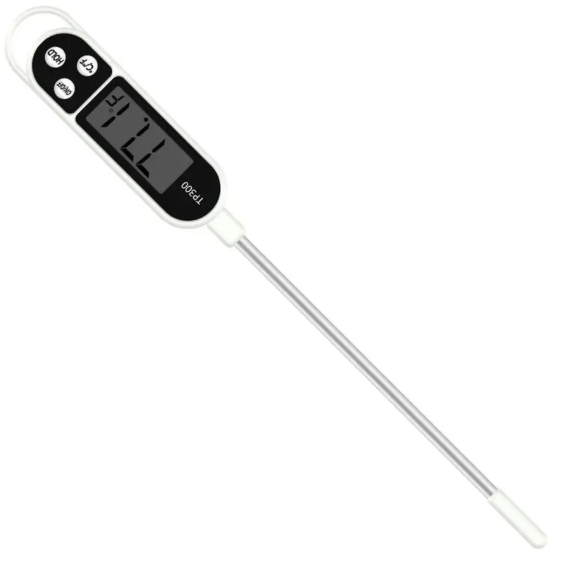 Digital Kitchen Thermometer Instant Read Meat Temperature Probe for Cooking BBQ Food LCD Display by Smarsty