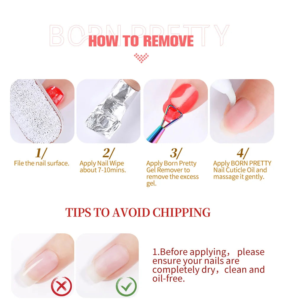 Born Pretty Milky Pink Rubber Base Gel Polish 15ml Self Leveling Formula - Smarsty