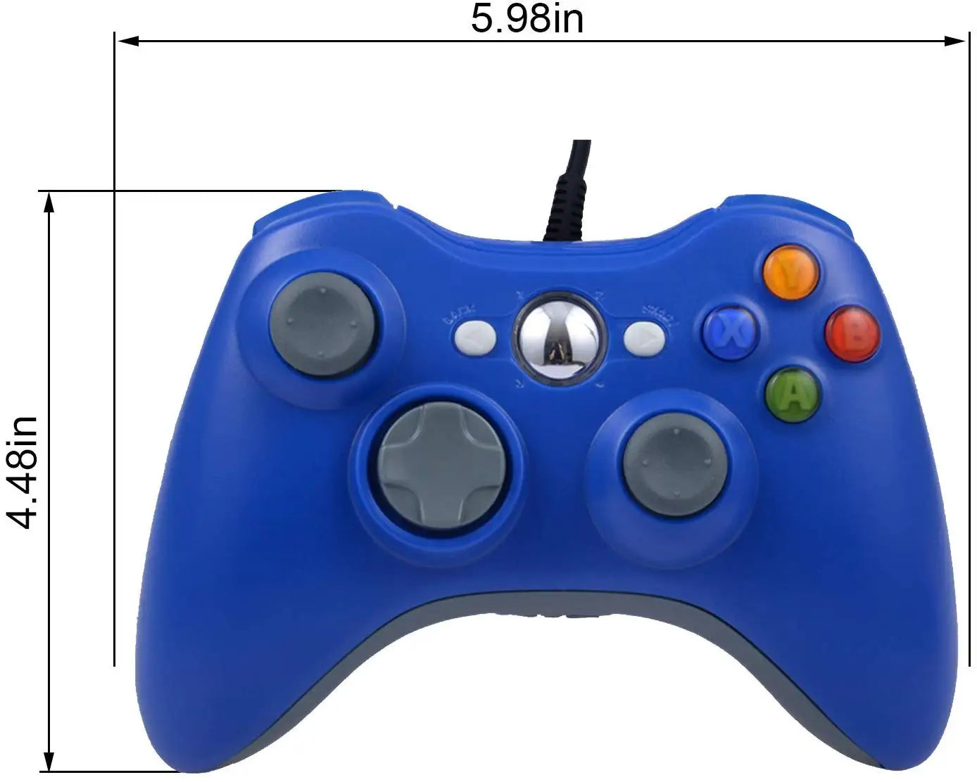 USB Wired Game Controller for Xbox 360 with Enhanced Precision - Smarsty