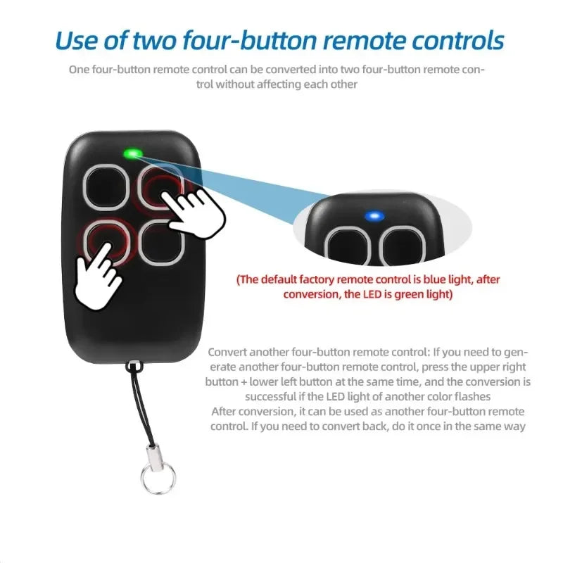 Universal Garage Remote Duplicator Easy Cloning Solution - Smarsty