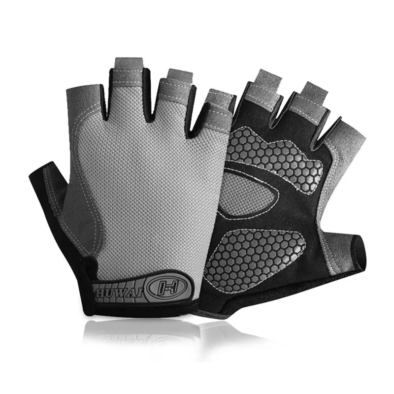 Breathable Half Finger Cycling Gloves Anti Slip Shock Absorption - Smarsty