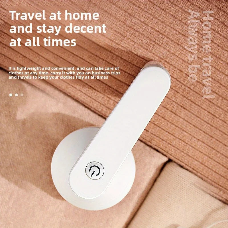 1PC USB Rechargeable Fabric Shaver, Portable Lint Remover for Clothes Bedding Furniture Carpet Sofa Cleaning Tool