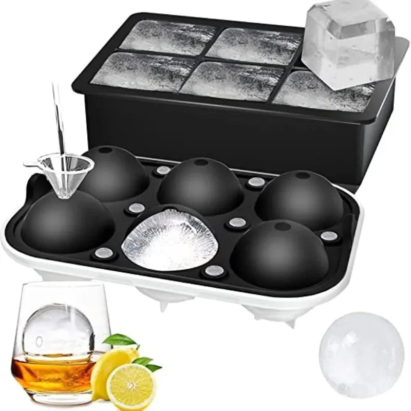Silicone Ice Cube Molds for Perfect Spherical Ice - Smarsty