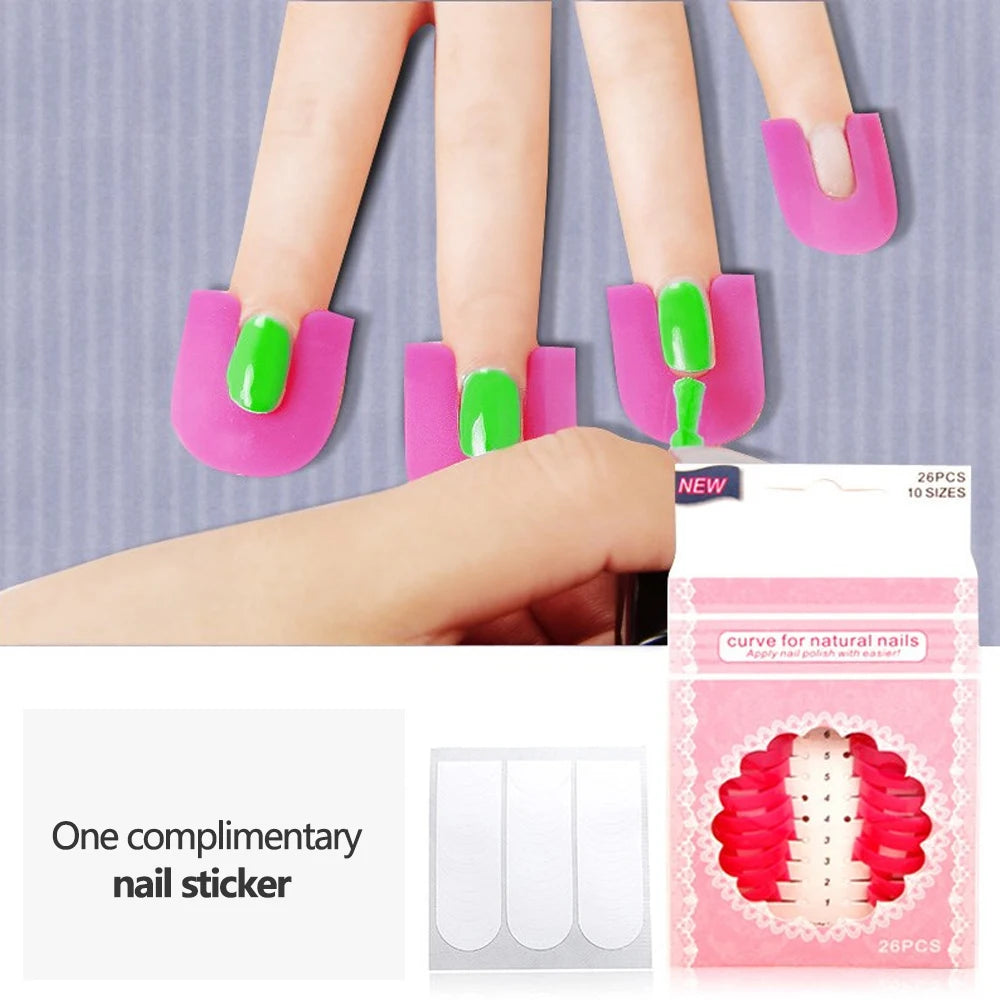 Nail Polish Protector Shields for Easy Nail Art - Smarsty