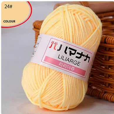 Soft Cotton Knitting Yarn for DIY Baby Sweaters - Smarsty