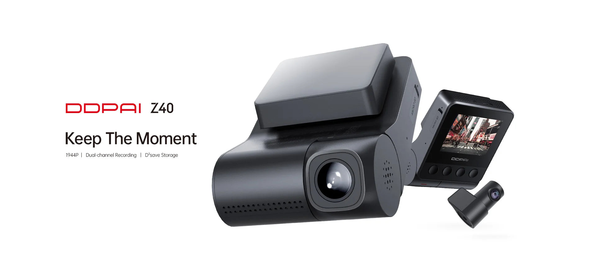 Z40 Dash Cam Featuring GPS 1944P FullHD Video Pro Elite - Smarsty