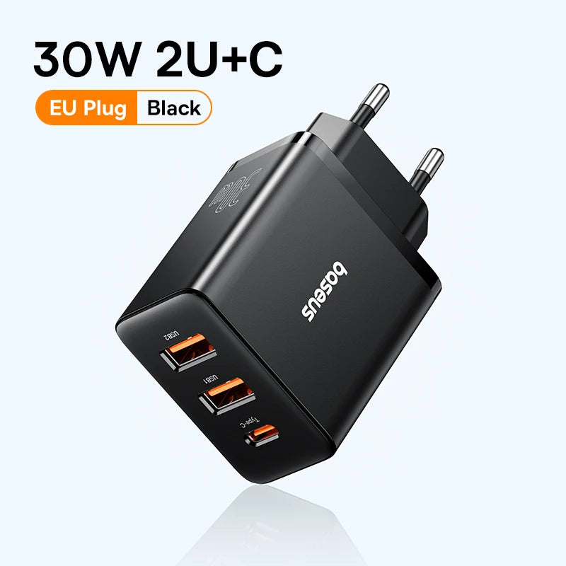 30W USB Type C PD Fast Charger For iPhone Androids - Smarsty