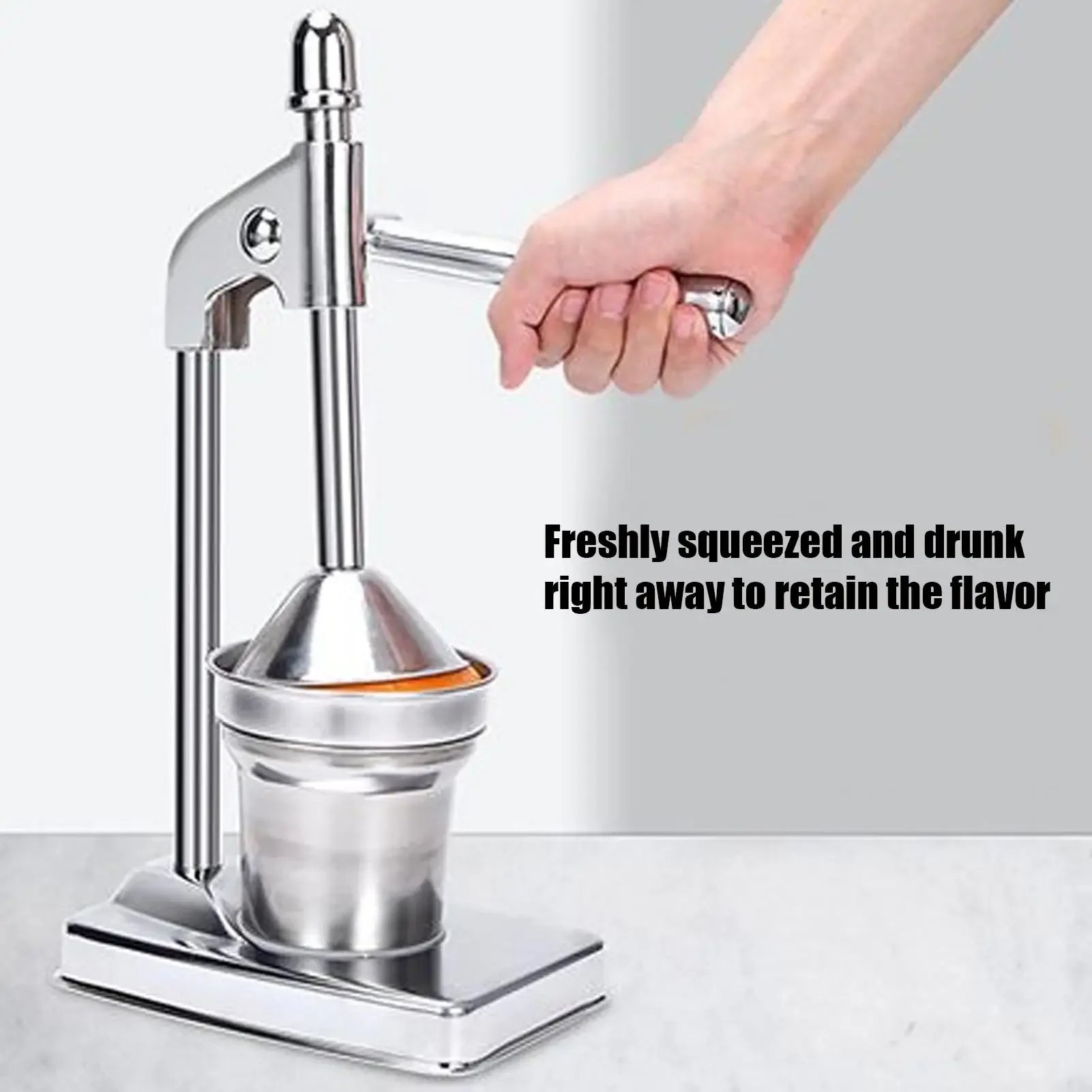 Stainless Steel Manual Juicer Handheld Vegetable Fruit Orange Juice Maker Home Squeezer Extractor Citrus Press Kitchen Tools