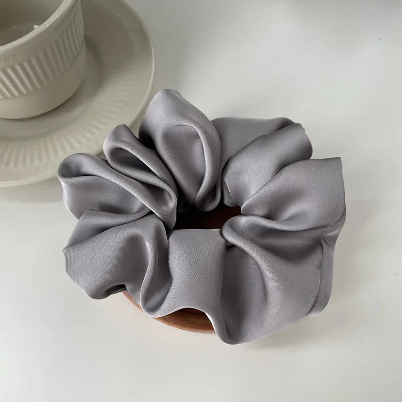 Satin Scrunchies Hair Accessories Gentle Soft Hold Premium - Smarsty