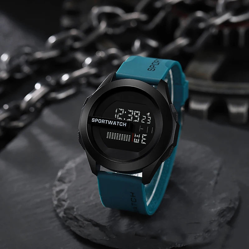 Luxury Digital Sport Watch for Men Waterproof Luminous - Smarsty