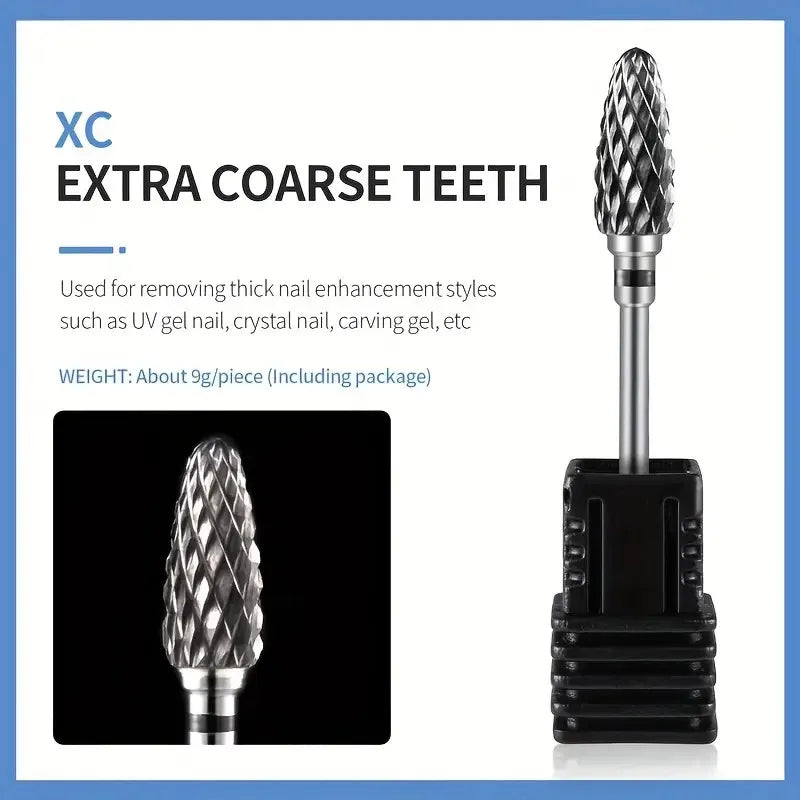 Tungsten Carbide Nail Drill Bits for Effective Gel Polish Removal - Smarsty