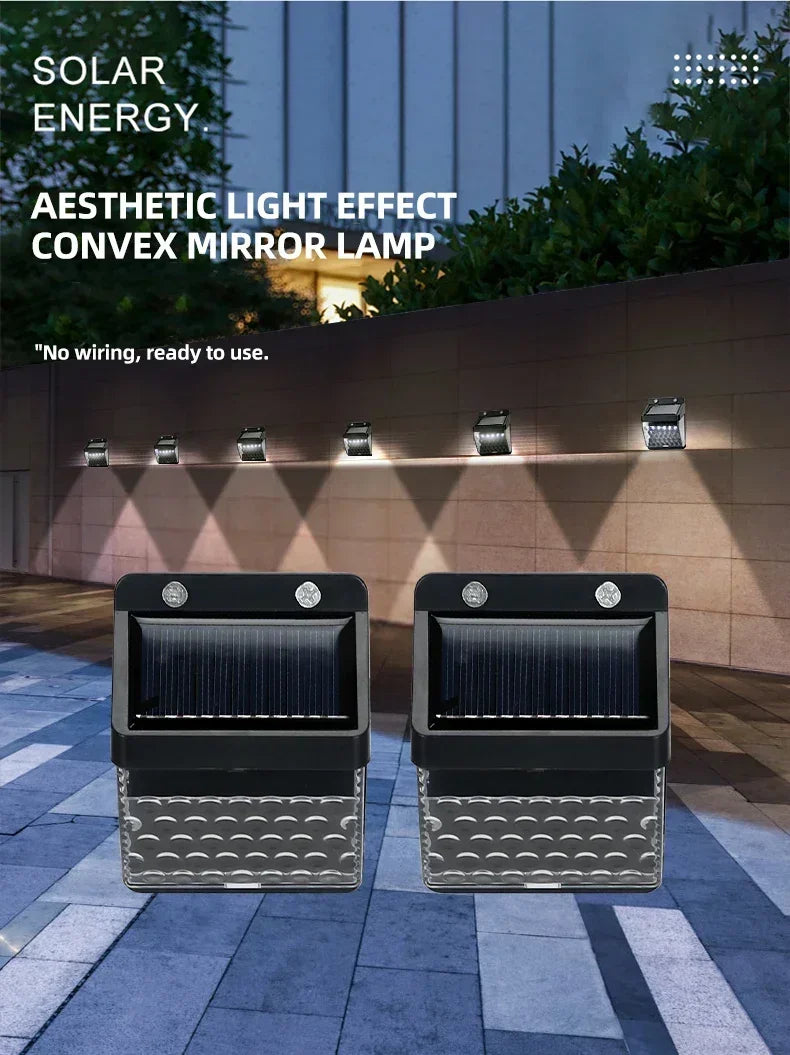Solar Powered LED Motion Sensor Outdoor Wall Light - Smarsty