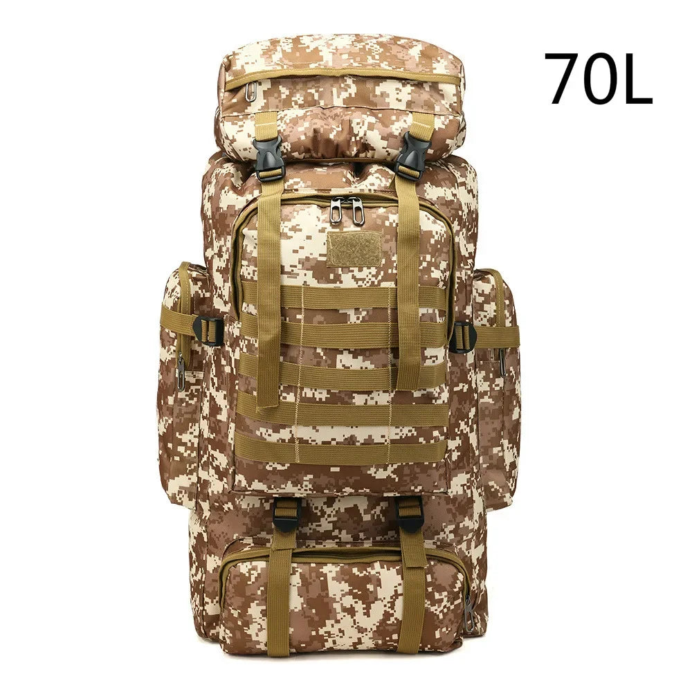 Rilibegan Men Travel Backpack Tactical Climbing Outdoor Hiking Camouflage Multifunctional Bag Men Backpack - Smarsty