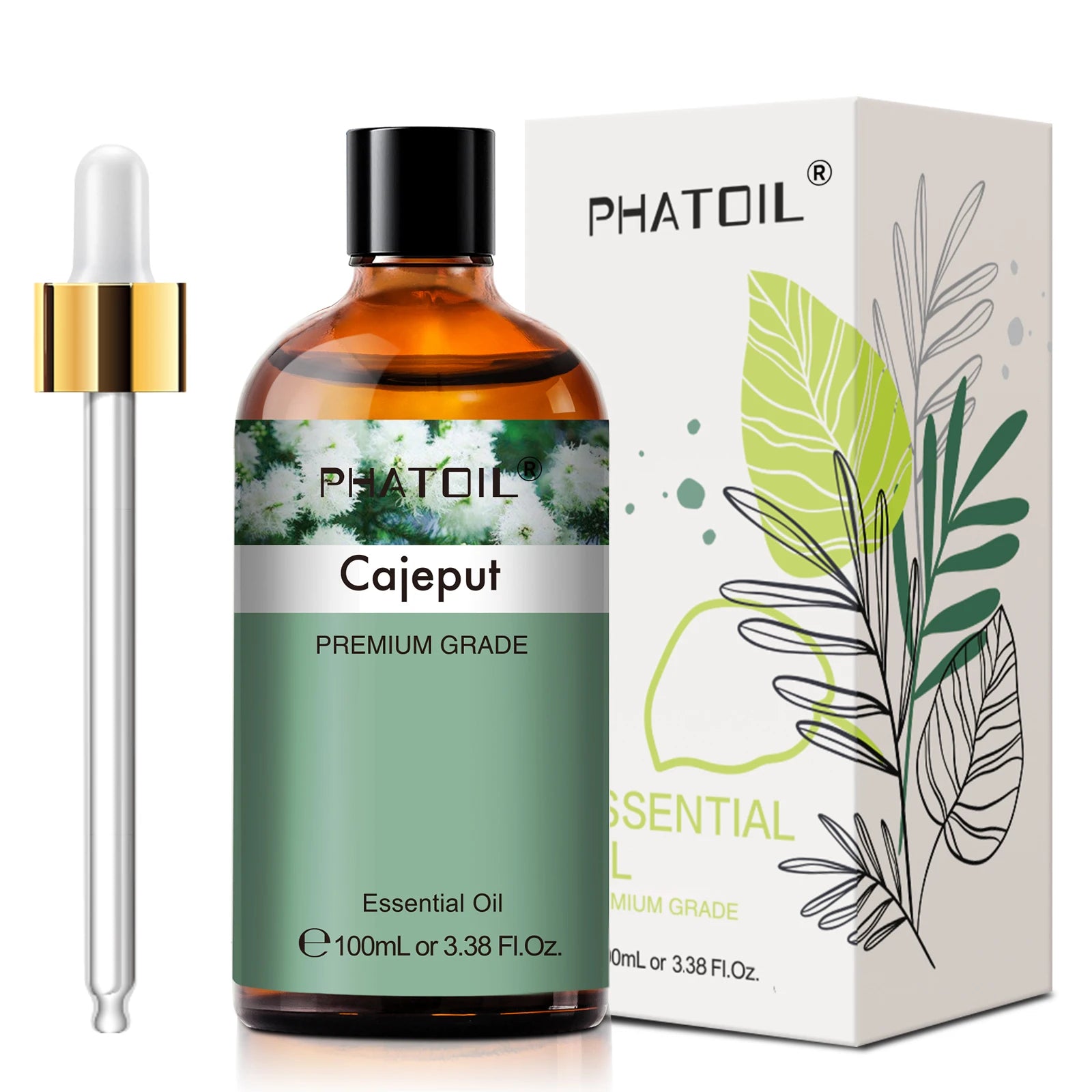 PHATOIL 100ml Essential Oil Set for Aromatherapy Diffusers - Smarsty