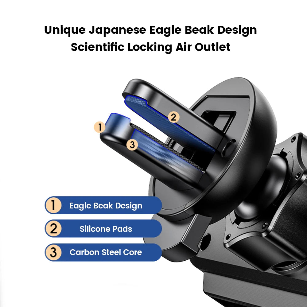 Gravity Car Phone Holder Air Vent Mount For Universal Fit - Smarsty
