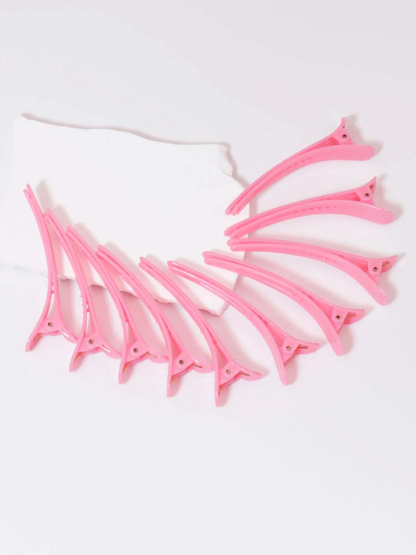 10 Pack Anti Slip Plastic Ducktooth Hair Clips - Smarsty