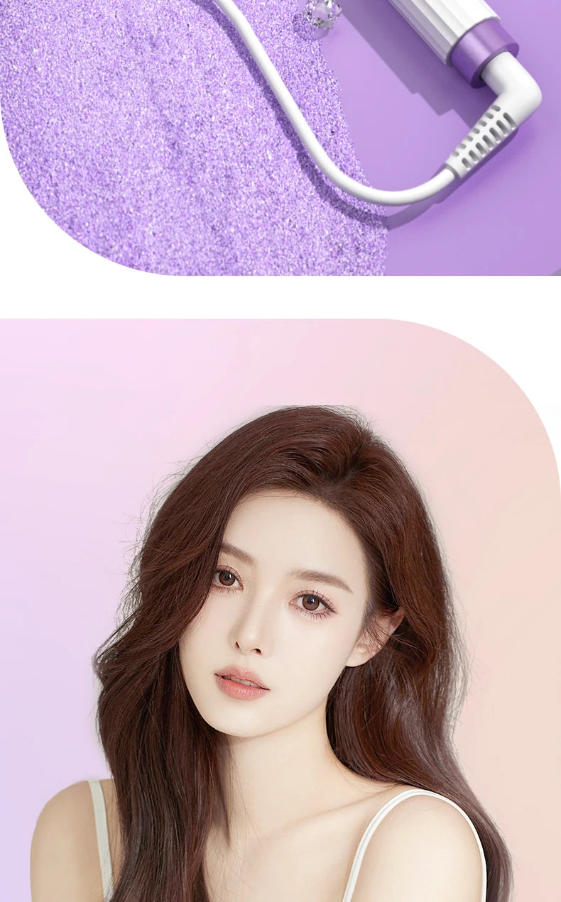 Large Volume Hair Curler with Negative Ion Technology - Smarsty