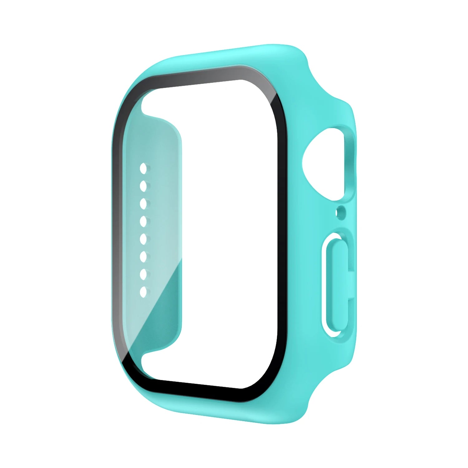 Tempered Glass+Case For Apple Watch 38mm 40mm 41mm 42mm 44mm 45mm 46mm Screen Protector Protective Cover iWatch 10 8 7 9 6 SE 5 - Smarsty