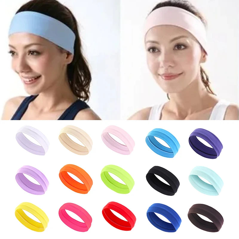 Breathable Sports Headbands For Women Yoga Running Elastic - Smarsty