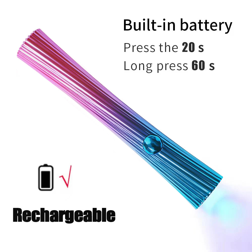 LULAA Handheld Mini Nail Lamp For Quick Gel Drying - Smarsty