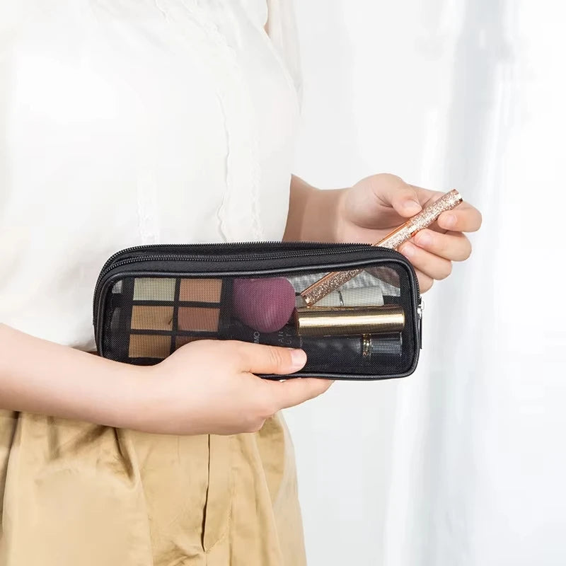 Makeup Brush Travel Case Cosmetic Toiletry Organizer Kit - Smarsty