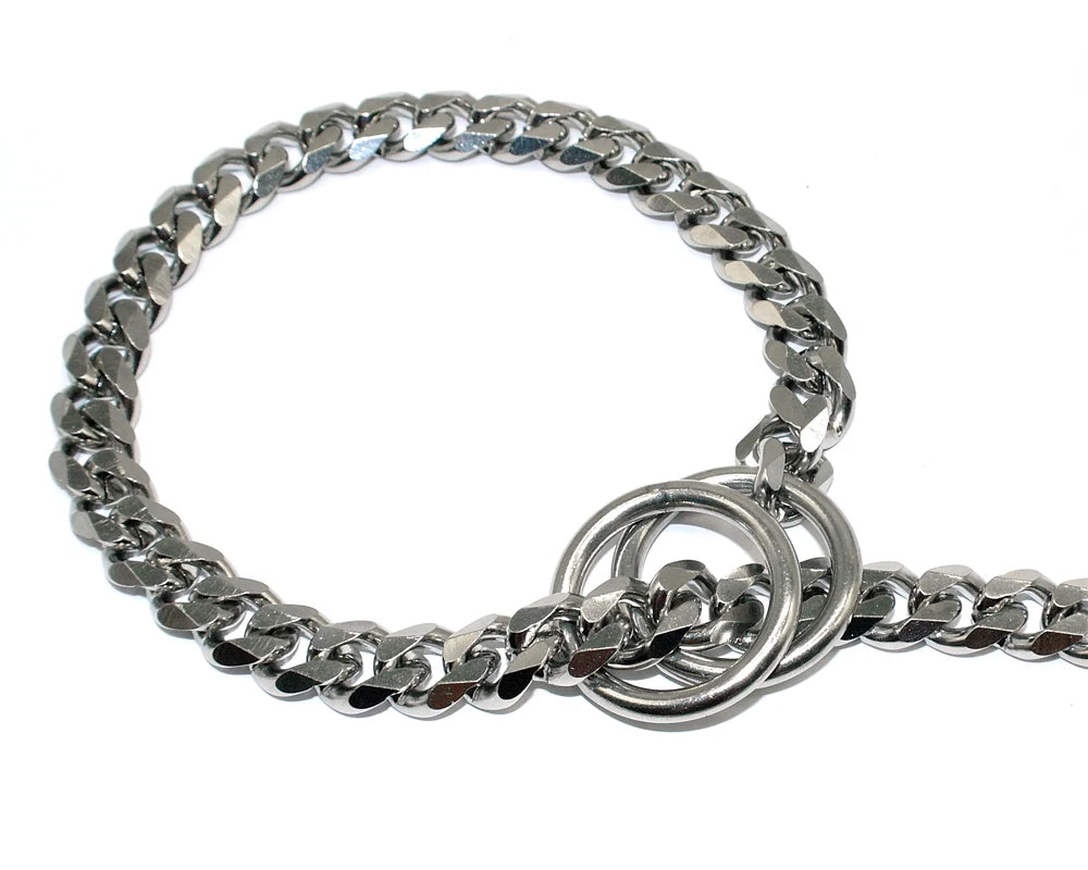 Stainless Steel Slip Collar for Medium Large Dogs - Smarsty