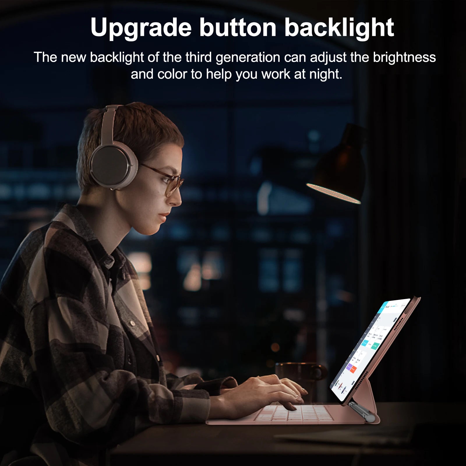Magic Keyboard for iPad Pro and Air with Floating Stand